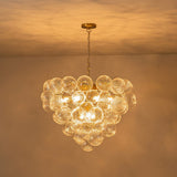 Lustre Salon Boule en Verre 70 cm Modèle 2