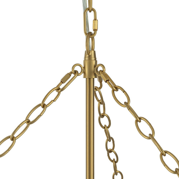 Lustre Salon Boule en Verre 93 cm