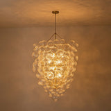 Lustre Salon Boule en Verre 93 cm