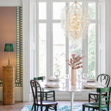 Lustre Salon Boule en Verre 93 cm