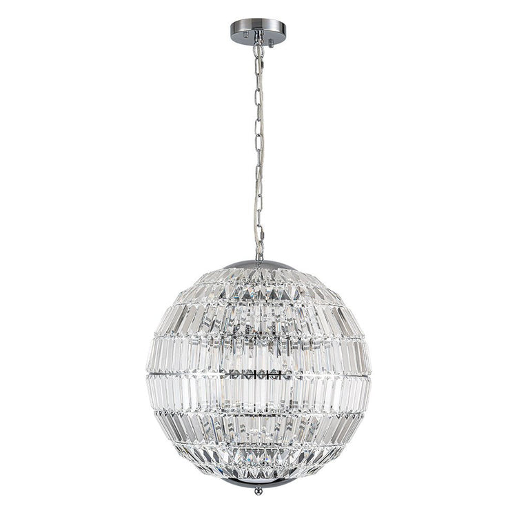 Lustre Salon Sphère en Cristal 50 cm