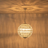 Lustre Salon Sphère en Cristal 50 cm