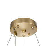 Lustre Cristal Moderne Glamour Rond pour Salon