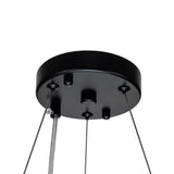 Lustre Cristal Moderne Glamour Rond pour Salon