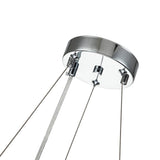 Lustre Cristal Moderne Glamour Rond pour Salon