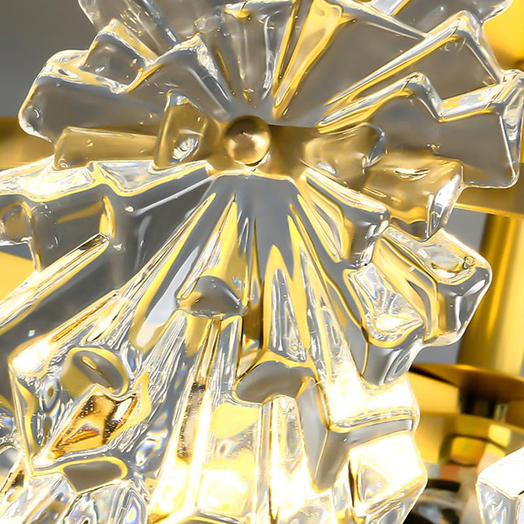 Plafonnier Salon en Verre 22 cm