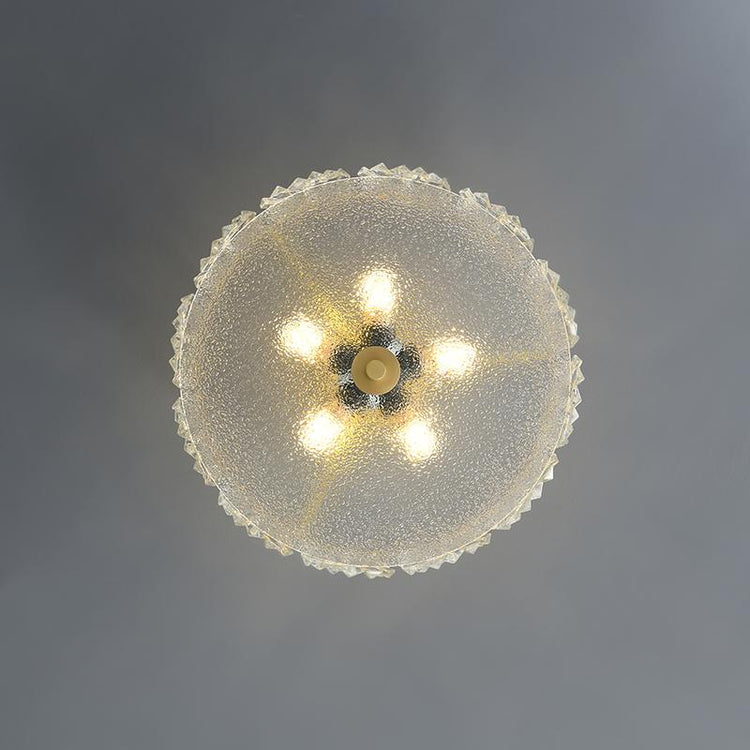 Plafonnier Salon en Verre 22 cm