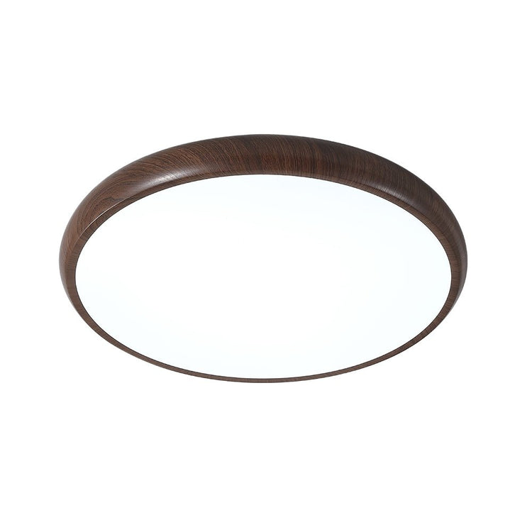 Plafonnier Salon en Bois 40 cm