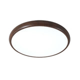 Plafonnier Salon en Bois 40 cm