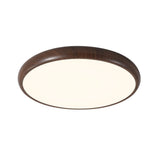 Plafonnier Salon en Bois 40 cm