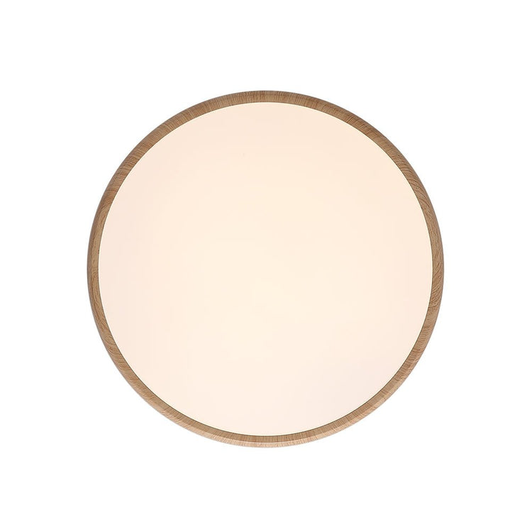 Plafonnier Salon en Bois 40 cm