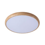 Plafonnier Salon en Bois 40 cm