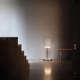 Lampe à Poser Salon Cylindre en Verre