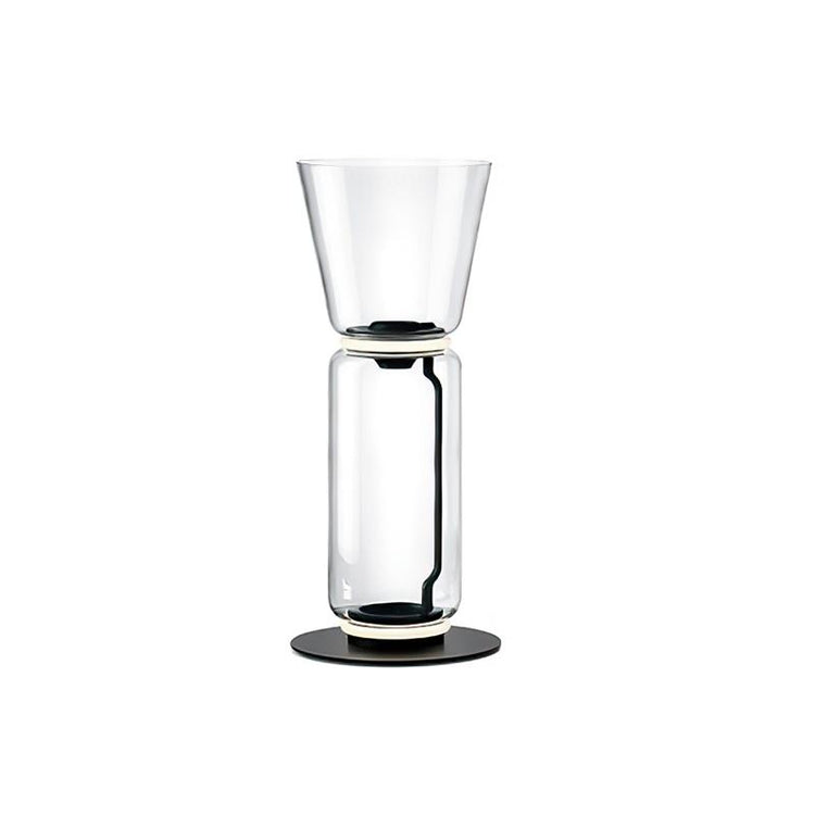 Lampe à Poser Salon Cylindre en Verre