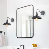 Applique Murale Industriel Noir Simple Sconce Luminaire