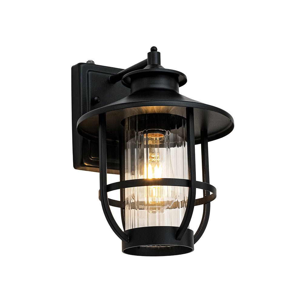 Applique Extérieure IP23 Lanterne Verre Cage