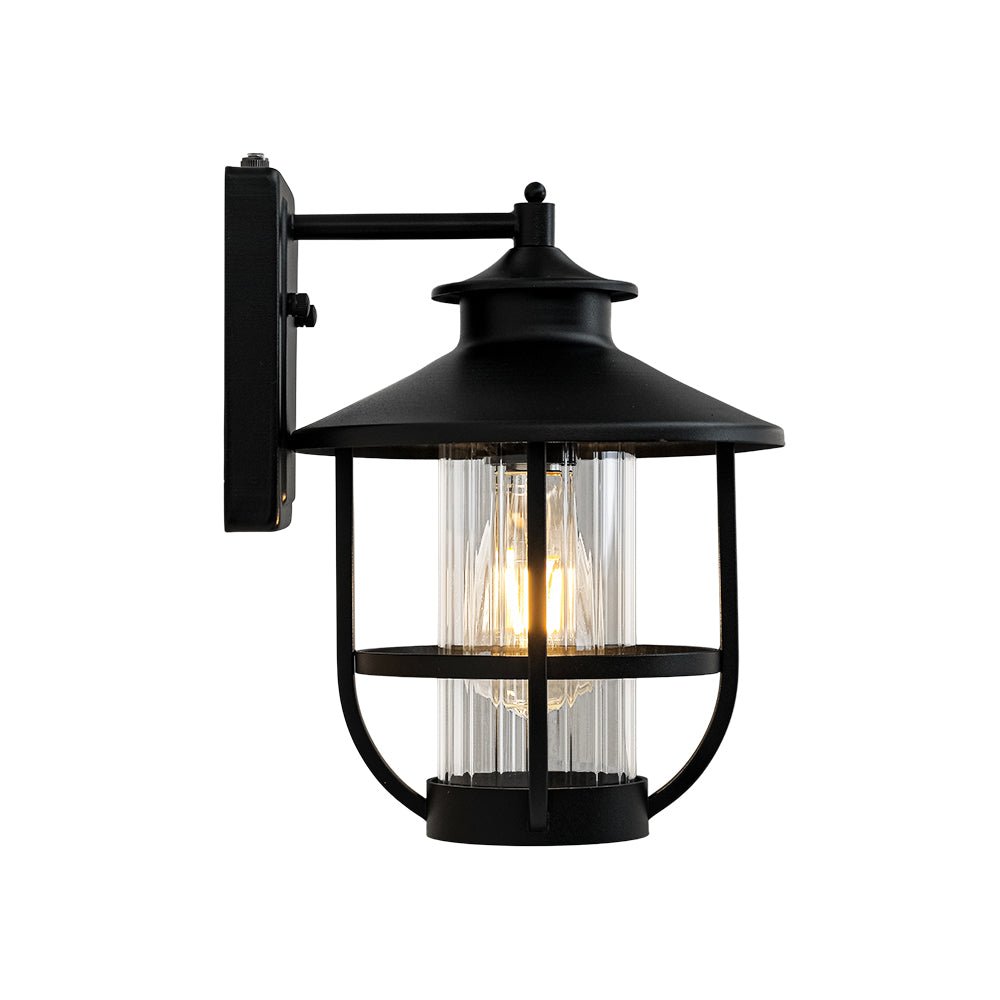 Applique Extérieure IP23 Lanterne Verre Cage