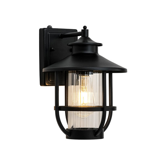 Applique Extérieure IP23 Lanterne Verre Cage