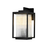 Applique Extérieure Lanterne IP23 Rayé Verre
