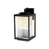 Applique Extérieure Lanterne IP23 Rayé Verre