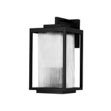 Applique Extérieure Lanterne IP23 Rayé Verre