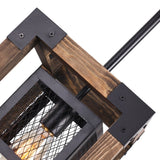 Suspension Salle à Manger en Bois 22 cm