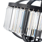 Lustre Salon Lanterne en Cristal