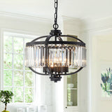 Lustre Salon Lanterne en Cristal
