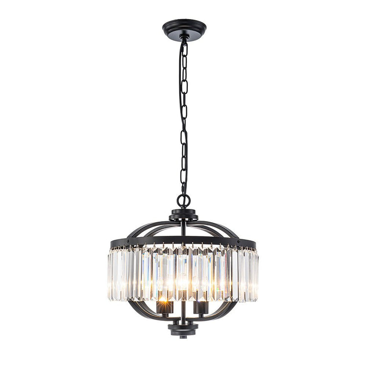 Lustre Salon Lanterne en Cristal