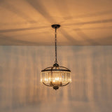 Lustre Salon Lanterne en Cristal