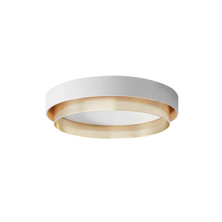 Plafonnier LED Rond Ajouré pour Salle de Bain
