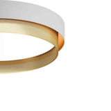 Plafonnier LED Rond Ajouré pour Salle de Bain