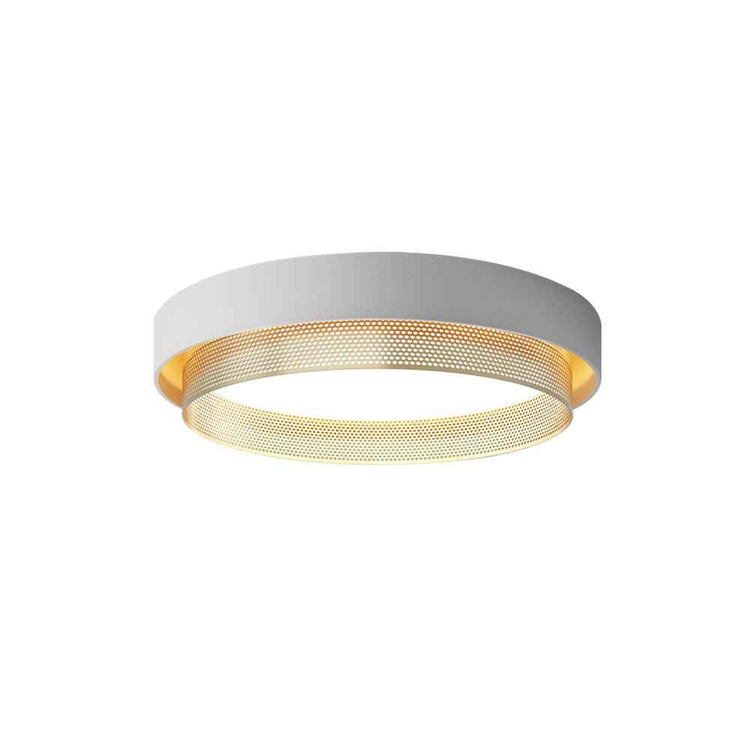 Plafonnier LED Rond Ajouré pour Salle de Bain