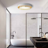 Plafonnier LED Rond Ajouré pour Salle de Bain