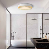 Plafonnier LED Rond Ajouré pour Salle de Bain