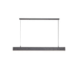 Suspension Linéaire LED Béton pour Salle à Manger