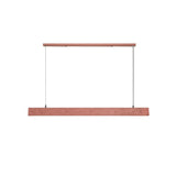 Suspension Linéaire LED Béton pour Salle à Manger