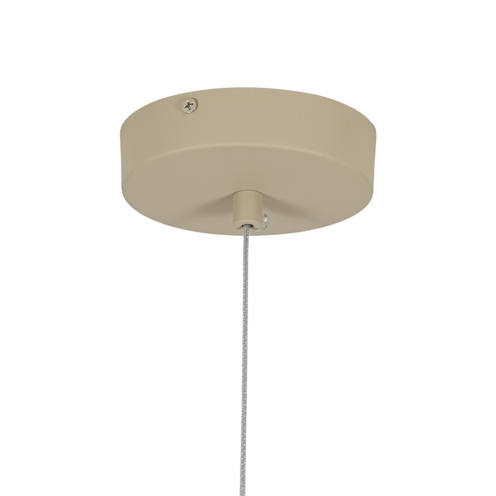 Suspension Luminaire LED Tambour Abat-Jour Dôme pour Salle à Manger