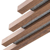Lustre Salon Linéaire en Bois