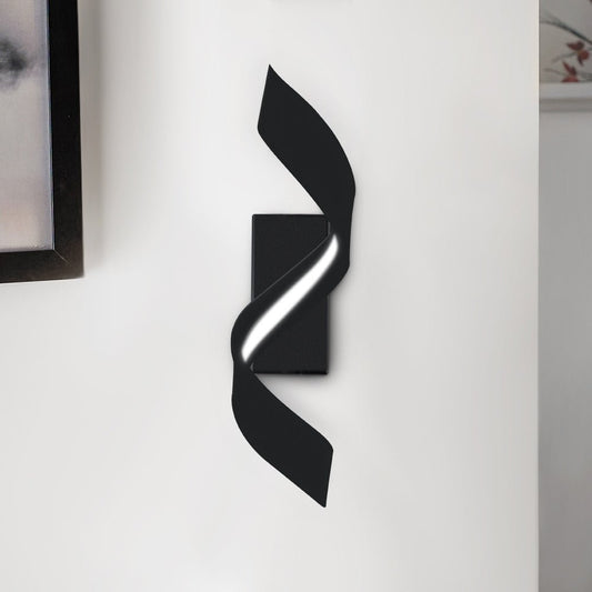 Applique Extérieure LED Decorative Ruban Spiral Applique Murale