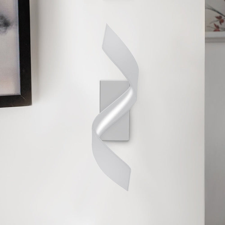 Applique Extérieure LED Decorative Ruban Spiral Applique Murale