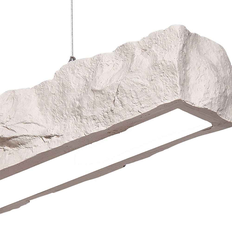Suspension linéaire LED à bande blanche en forme d’angle, câble suspendu