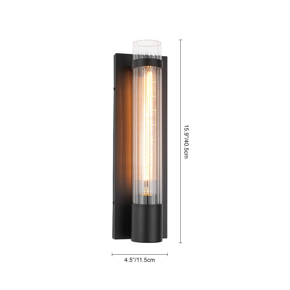 Applique Murale Linéaire Tube Verre pour Chambre