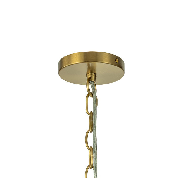 Lustre Salon Boule en Verre 70 cm