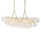 Lustre Salon Boule en Verre 67 cm