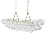 Lustre Salon Boule en Verre 67 cm