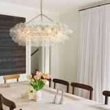 Lustre Salon Boule en Verre 104 cm