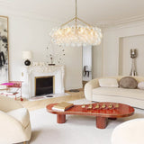Lustre Salon Boule en Verre 104 cm