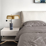 Lampe à Poser Salon en Marbre Gris