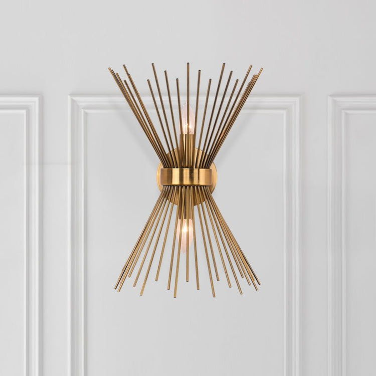 Applique Murale Laiton Étoile Moderne Luminaire pour Chambre